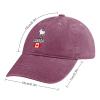 Canada Moose Flag Baseball Cap for Men Women Classic Dad Hat Adjustable Cap for Home Office Travel view 2