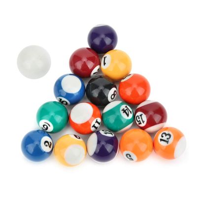 16Pcs Gum Billiard Balls, Gum Billiards, Mini Billiard Balls, Kids Toys for Game Rooms Recreation Games Billiard Supplies, 32MM Babies Billiard Balls Toy Mini Pool Table Accesssory, Billiard Ba