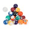 16Pcs Gum Billiard Balls, Gum Billiards, Mini Billiard Balls, Kids Toys for Game Rooms Recreation Games Billiard Supplies, 32MM Babies Billiard Balls Toy Mini Pool Table Accesssory, Billiard Ba view 1