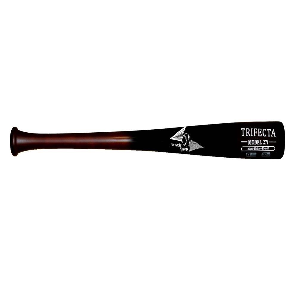 BAMBOOBAT Adult Cherry Handle/Black Barrel 33" Trifecta 1 Year Warranty (TRI-HCBB271-33)