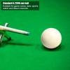 2pcs Pool Table Snooker Pool Cue Ball,Cue Ball,Resin White Billiard Balls, Professional Standard 5.72CM Billard Ball Sport Billards Ball,Snooker Pool Table Training Ball Spotted Pool Ball, Cue B view 2
