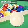 2pcs Pool Table Snooker Pool Cue Ball,Cue Ball,Resin White Billiard Balls, Professional Standard 5.72CM Billard Ball Sport Billards Ball,Snooker Pool Table Training Ball Spotted Pool Ball, Cue B view 3