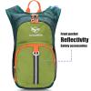 Ivygreen Kids Hydration Backpack, Hiking Backpack for Boys or Girls with 1.5L Water Bladder (Army Green - Small) view 2