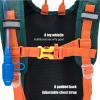 Ivygreen Kids Hydration Backpack, Hiking Backpack for Boys or Girls with 1.5L Water Bladder (Army Green - Small) view 3