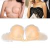 ZJchao Invisible Silicone Strapless Bra, Seamless Reusable Adhesive Bra for Wedding Dresses Backless Dresses | Skin Support view 2