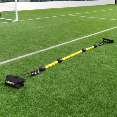 FORZA Single Line Goalkeeper Ball Deflector Premium Soccer Training Tool for Enhanced Reaction Time & Ball Control