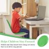 10 Pcs Wobble Cushion Wiggle Seat for Sensory Kid Flexible Seating Promotes Active Learning Improves Student Productivity Stability Inflated Balance Disc Pad with Air Pump for Classroom(Green) view 3