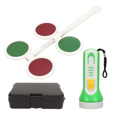 Worth 4 Dot Light, Worth 4 Light Test, Electronic Portable Eye Suppression Check Binocular 4 Dot Light for Children Adults Spectacles Store