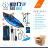 Bluefin Scout Inflatable Kayak, Inflatable 1 Person Kayak, Inflatable Canoe Alternative view 3
