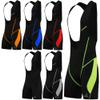 Mens Cycling Bib Tights Short Padded Bike Winter Shorts Pants (Black, M)