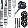 Unicorn Steel Tip Darts Set | Core Plus Satinlux Brass Barrels | 26 g view 1