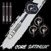 Unicorn Steel Tip Darts Set | Core Plus Satinlux Brass Barrels | 26 g view 2