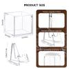 Foboull Championship Ring Display Case, Acrylic Display Box and Holder for Super Bowl, Championship, and Baseball Rings, for Collectors and Enthusiasts, 2pcs view 4