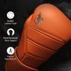 Hayabusa T3 Kanpeki Leather Boxing Gloves Men and Women for Training Sparring Heavy Bag and Mitt Work - Clay Orange, 16oz view 2