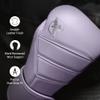 Hayabusa T3 Kanpeki Leather Boxing Gloves Men and Women for Training Sparring Heavy Bag and Mitt Work - Wisteria Purple, 14oz view 2