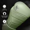 Hayabusa T3 Kanpeki Leather Boxing Gloves Men and Women for Training Sparring Heavy Bag and Mitt Work - Summer Moss Green, 16oz view 2