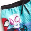 Marvel Boys Swim Trunks - Avengers Spiderman Captain America Spidey and Friends UPF 50+ Quick Dry Boys Swim Shorts (2T-12), Size 2T, Teal Blue Spidey view 3