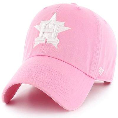 '47 New York Yankees Adjustable Cap Clean Up MLB, Pink, One Size