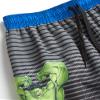 Marvel Boys Swim Trunks - Avengers Spider Man Captain America Hulk UPF 50+ Quick Dry Toddler and Boys Swim Shorts (2T-12), Size 3T, Avengers Royal/Black view 3