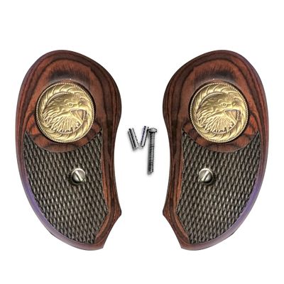 fits Bond Arms Derringer Grips Rosewood Eagle Grips XL New