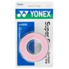 YONEX Super GRAP Racquet Overgrip (French Pink, 3-Pack) view 1