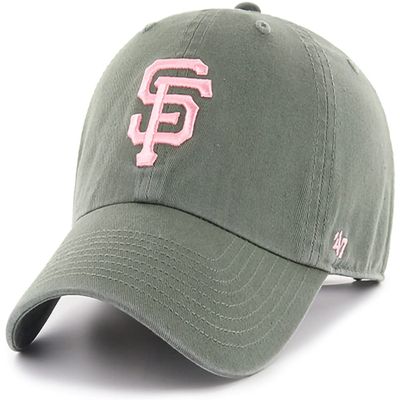 '47 New York Yankees Adjustable Cap Clean Up MLB, San Francisco Giants Moss Pink, One Size