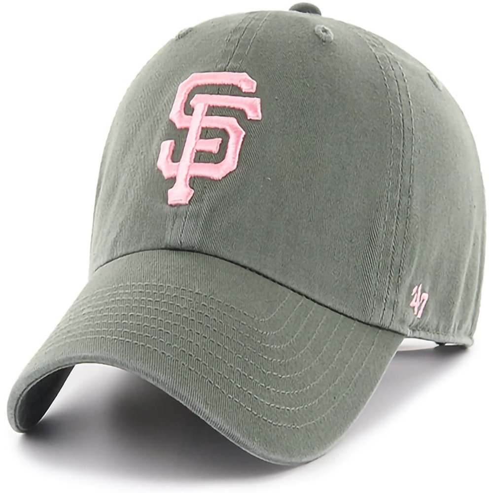 '47 New York Yankees Adjustable Cap Clean Up MLB, San Francisco Giants Moss Pink, One Size