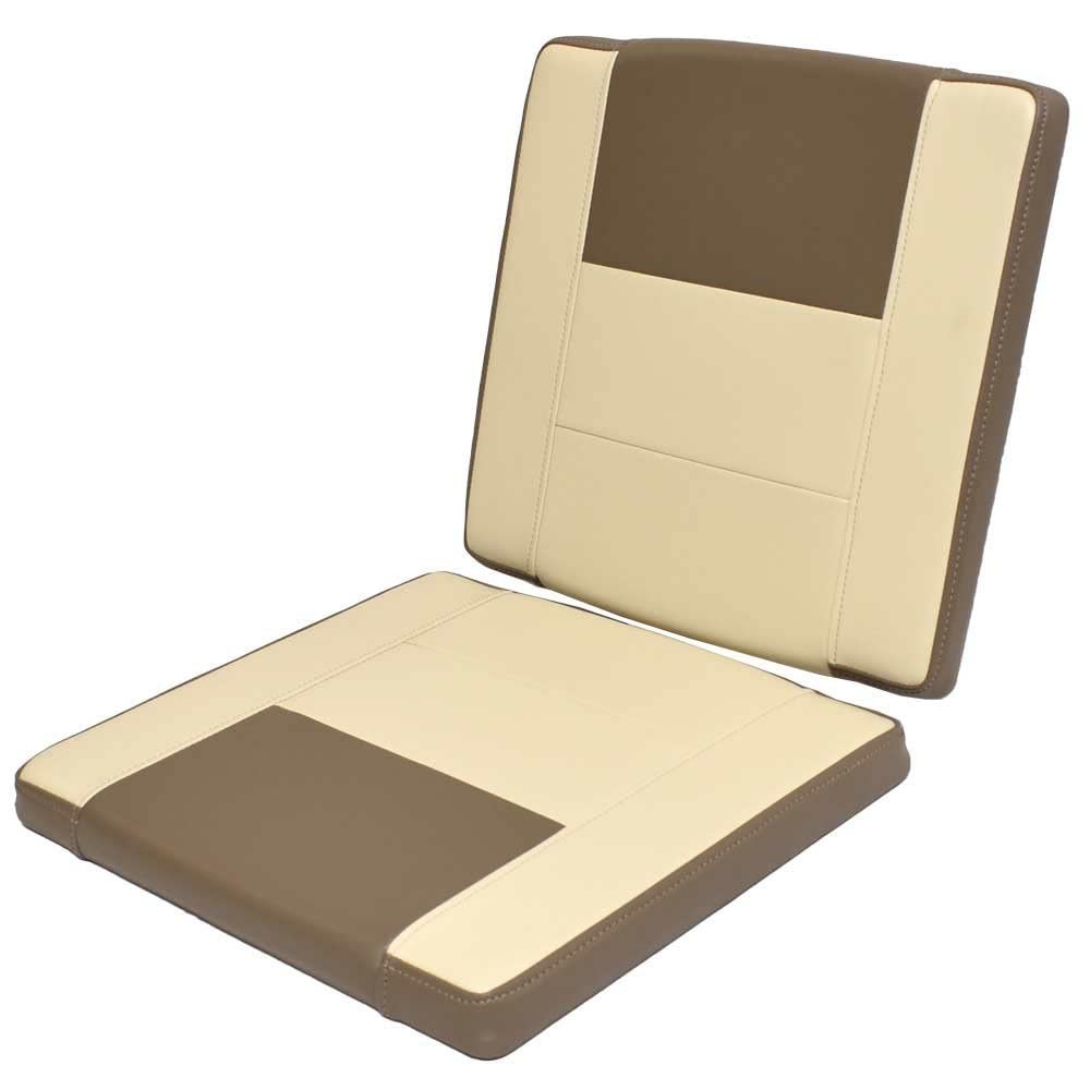 Lowe Boat Jump Seat Cushions 2367078 | Beige (2 Piece)
