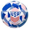 Icon Sports U.S. Soccer Ball Size 4, Licensed US Soccer Ball #4 (Royal Pink U.S.) view 1