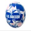 Icon Sports U.S. Soccer Ball Size 4, Licensed US Soccer Ball #4 (Royal Pink U.S.) view 3