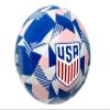 Icon Sports U.S. Soccer Ball Size 4, Licensed US Soccer Ball #4 (Royal Pink U.S.) view 4