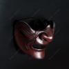 Airsoft Mask, Samurai Mempo Paintball Tactical Half Face Mask Oni Costume Japanese Ronin Halloween Cosplay Movie Party Props MA212 view 3