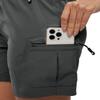 BASUDAM Women's Athletic Shorts Quick Dry Cargo Lightweight Zipper Pockets Summer Outdoor Hiking Running Dark Grey S view 3