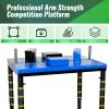 INNOLIFE Standard Arm Wrestling Battle Table, Professional Wrist Strength Training Support Plate Blue view 3