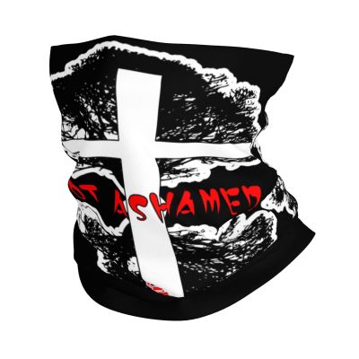 Religious Christian Faith Jesus Seamless Neck Gaiter Shield Scarf Bandana Face Mask Seamless UV Protection for Motorcycle Cycling Riding Running Headbands