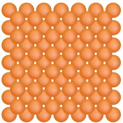 Hanaive 100 Pack Table Tennis Balls Multi Colored 40mm Plastic Balls Bulk Washable Small Game for Carnival Pool Games, Party Decoration Pet Toy(Orange)