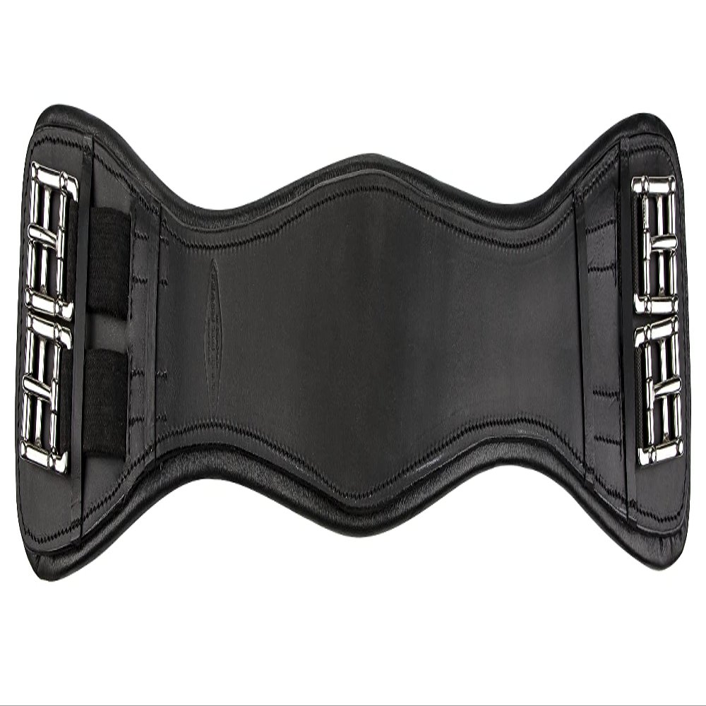 Henri de Rivel Pro Dressage Snap Girth- Black - 30