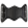 Henri de Rivel Pro Dressage Snap Girth- Black - 22 view 1