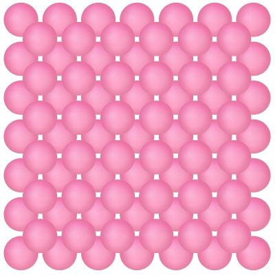 Hanaive 100 Pack Table Tennis Balls Multi Colored 40mm Plastic Balls Bulk Washable Small Game for Carnival Pool Games, Party Decoration Pet Toy(Light Pink)