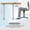 Spancare Pedal Exercise Machine Mini Fitness Cycle with Fixing Strap, Adjustable view 2