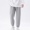 JEsilunmaMY Casual Sweatpants for Men Elastic Waist Loose Cotton Jogger Slacks Plus Size Athletic Outdoor Track Lounge Pants (Grey,XX-Large) view 2