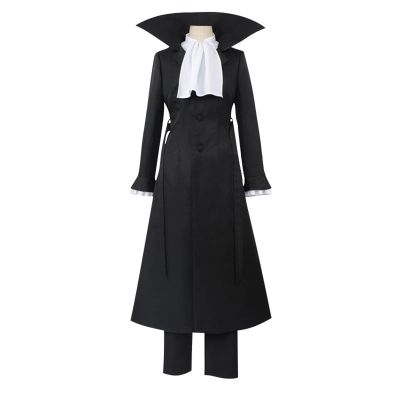 MIAOCOS Men Cosplay Costume Long Coat Trench Casual Overcoat for Comic Con Halloween Party Role Playing Show Outfit