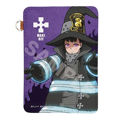 Fire Force 05 Makiose Leather Pass Case