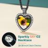 Supcare Photo Necklace Custom Jewelry Customized Memorial Necklace With Picture Customized Necklace Gifts for Women Girlfriend Wife Daughter Mom view 4