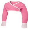 ScratchSleeves | Stay-on Scratch Mitts for Babies | Cross-Over | Pink | 3-6 Months view 1