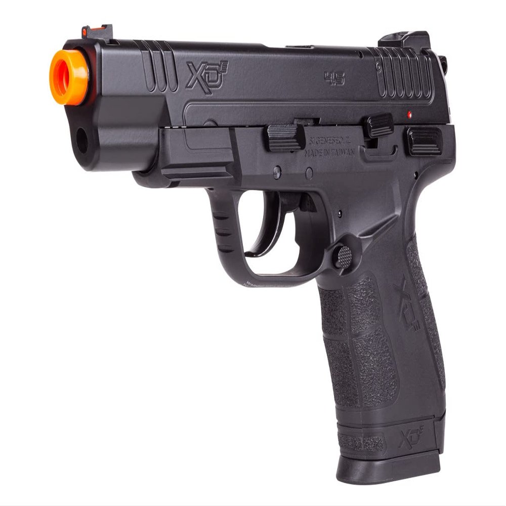 Springfield Armory XDE 4.5" 6mm Blowback CO2 Airsoft Pistol, Black