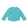 i play. by Green Sprouts Quick-Dry, UPF 50+ Rashguard, 6 mo, Aqua - Solid, STANDARD 100 by OEKO-TEX Certified, No AZO Dyes view 1