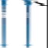 Atomic, AMT Jr Poles - Kids', Blue, 85cm view 1