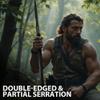Amazon Jungle Survivor Break-Down Spear | Non-Reflective Finish 2Cr13 Stainless Steel Blade | Textured Steel Shaft | Zippered Carrying Case | Black Oxide Finish | Versatile | 45 1/2" Overall view 3