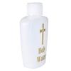 Needzo Empty Holy Water Bottle Set With Gold Tone Cross and Lids, Catholic Blessed Travel Containers, Religious HolyWater Not Included, 3 Pack view 4